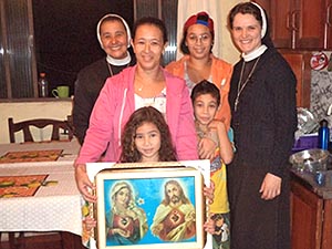Iniciam-se as entronizações do Coração de Jesus